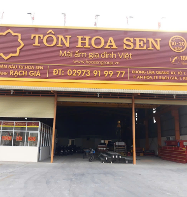 Nhà máy cán tôn Hoa Sen RẠCH GIÁ